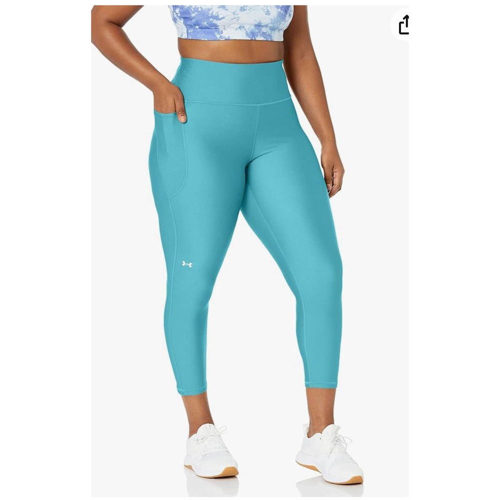 Under Armour Women's M Heat Gear Waistband High Rise Ankle Leggings NWT